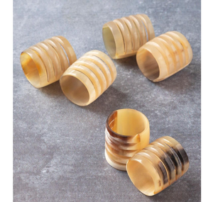 Premium Horn Napkin Ring and Napkin Holder for <b>Table</b> Decoration Black Buffalo Horn for Party Events at wholesale Price - Product Image 6