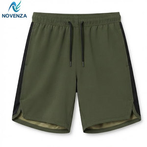 Shorts de course pour hommes, taille mi-haute, tissu doux et confortable, pour la gym, l'exercice, la course à pied, l'entraînement et le port quotidien décontracté - Product Image 1