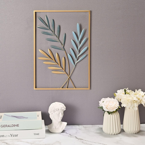 Modern Nordic Metal <b>Leaf</b> <b>Wall</b> Art <b>Decorative</b> Iron <b>Wall</b> Hanging Sculpture for Living Room Bedroom Home Interior <b>Decoration</b> - Product Image 6