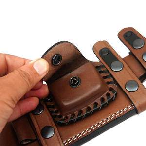 Outdoor Leather <b>Knife</b> <b>Sheath</b> Heavy Duty Handmade <b>Knife</b> Holder <b>for</b> Camping Hunting Use Professional Leather <b>Knife</b> <b>Sheath</b> - Product Image 3