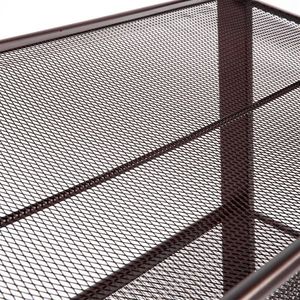 Zapatero Moderno de 2 Niveles para Entrada, de Hierro con Acabado Cromado, Mueble Metálico de Acero para Almacenamiento en Sala de Estar - Product Image 3