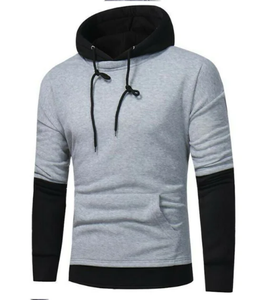 Sudadera con capucha para hombre de 450 g, personalizada al por mayor, con efecto de tinta salpicada y desgastado, estilo urbano, popular para invierno, oversize - Product Image 4