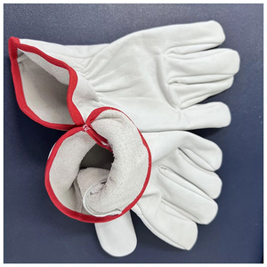 ถุงมือขับรถหนังแพะแท้แบบคลาสสิก  หนังแพะนุ่ม  กันลื่น  ถุงมือหนังแกะแท้ - Product Image 2