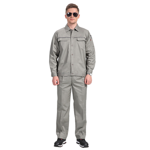 Automne hiver vêtements de travail veste pantalon costume à manches longues salopette respirant Durable Nylon ignifuge imperméable atelier vêtements - Product Image 1