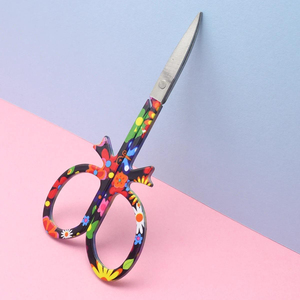 Easy <b>Nail</b> Professional Beauty Stainless Steel Sharp Straight <b>Scissors</b> New Wing Flower Design Cuticle Manicure <b>Nail</b> Art Steel - Product Image 3