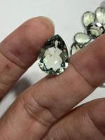 Améthyste verte naturelle de haute qualité facettée par B U GEMS pour la fabrication de bijoux, 5-10 carats, service de moulage et d'échantillonnage