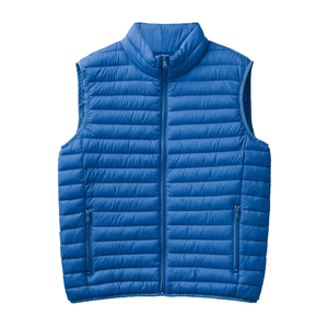 Chaleco Acolchado CLOVIX SPORTS para Hombre, Cuello Alto, Color Sólido, Cierre de Cremallera, Impermeable, Resistente al Viento, Ecológico, Casual, Invierno - Product Image 6