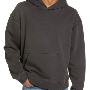 เสื้อฮู้ดดี้ผู้ชายคุณภาพสูง ผ้าคอตตอนหนานุ่ม สไตล์สตรีทแวร์ - Product Image 1