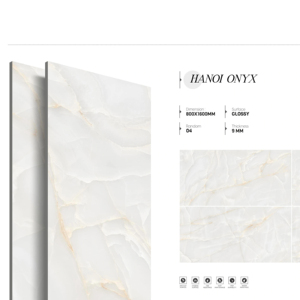 Azulejos de porcelana brillante de lujo de diseño, 800x1600, 1200x1800, 750x1500 mm, azulejos de gran formato para arquitectura interior moderna - Product Image 1