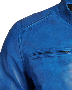 Veste en cuir pour homme, nouvelle collection, design tendance, veste en cuir PU, veste en cuir de vachette de qualité supérieure pour homme - Product Image 3