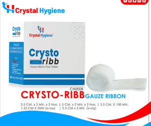 Cinta de gasa adhesiva estéril Crystal Hygiene para apósitos quirúrgicos - Product Image 2
