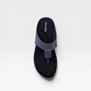 Sandales compensées élégantes et confortables pour femmes, avec bride à boucle, coussinets souples, antidérapantes et légères pour le quotidien - Product Image 2