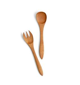 Juego de cubiertos desechables de madera de abedul de primera calidad, cuchara, tenedor y cuchillo para catering, fiestas, restaurantes, venta al por mayor - Product Image 2