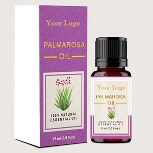 Fabricant d'huile de Palmarosa pure, huile de Palmarosa en vrac à base d'extrait végétal naturel pour les soins de la peau, la parfumerie et les fragrances, vente en gros OEM - Product Image 2