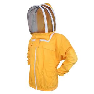 Traje de apicultura de algodón 100% de alta calidad, ropa de trabajo ventilada protectora con mono DE SEGURIDAD DE PP para apicultores - Product Image 1