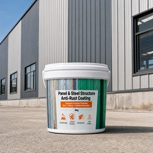 Color Steel Sheet Anti Rust Weatherproof Low VOC Protective Coating 1K For Panel Eco Friendly Exterior Cladding Surface - Product Image 1