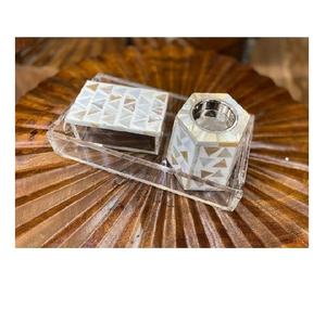 2026 Meilleure vente qualité artisanat acrylique plateau Mubkhar coffret luxe arabe Bakhoor brûleur d'encens de l'inde par - Product Image 6