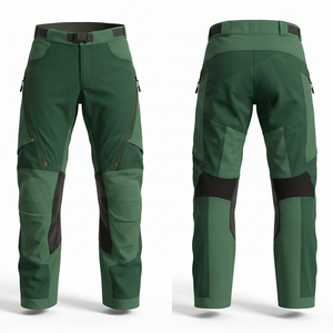 Pantalones de Motocicleta para Hombre, Transpirables, Elásticos, Impermeables, con Bolsillos con Cremallera, Pantalones de Trabajo, Venta al por Mayor - Product Image 3