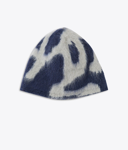 Unisex Tie-Dye Beanie Hat Heat-Transfer Printed Brand Logo Street Style <b>Winter</b> <b>Cap</b> for Adults 56-58CM - Product Image 4