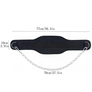 Cinturón de Soporte Lumbar Ajustable de Neopreno de Primera Calidad para Levantamiento de Pesas y Entrenamiento de Fuerza, Unisex, con Cierre de Gancho y Bucle - Product Image 2