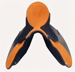 Selle d'endurance anglaise SRS002 en daim synthétique léger et professionnel pour la course longue distance - Confortable - Product Image 3
