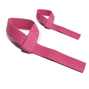 Custom Logo Adjustable Weight Lifting Wrist Straps Bodybuilding Powerlifting Strength Training Hand Lifting Straps - Product Image 5