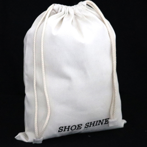 กระเป๋าผ้าฝ้ายปักลายคุณภาพดีที่สุด 100% OEM พร้อมเชือกผูก สำหรับการช้อปปิ้ง ราคาขายส่งจากผู้ส่งออกในอินเดีย - Product Image 5