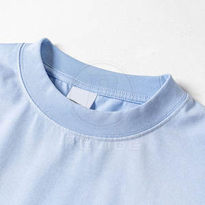 เสื้อยืด OEM ยอดนิยม สีซีดจางแบบธรรมชาติ ผ้าฝ้าย 100% ปรับแต่งได้ ระบายอากาศได้ดี - Product Image 5