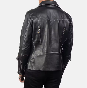 Vestes en cuir sur mesure anti-rides pour hommes à prix raisonnable - Product Image 6