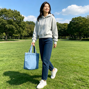 Bolsa de Compras Promocional Personalizada con Logotipo Impreso, Ajustable, Lavable, Resistente al Agua, Duradera, de Alta Calidad, de Poliéster Ecológico - Product Image 5