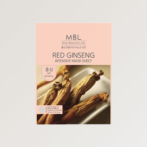 แผ่นมาส์กหน้า Embiel Hongsam Intensive Mask Sheet 10 แผ่น แผ่นมาส์กหน้าเกาหลี แผ่นมาส์กหน้าทองคำ แผ่นมาส์กหน้าโสม - Product Image 3