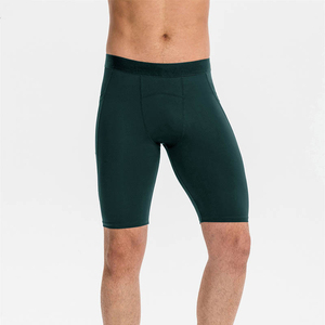 Latest Design <b>Men</b> <b>Compression</b> <b>Shorts</b> High Quality Breathable Quick Dry Solid Customizable Elastic Waist Hot Selling Reasonable - Product Image 2