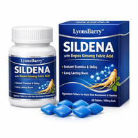 Complément Nutritionnel Herbal Sildenavitality Meca en Comprimés Naturels pour l'Érection Instantanée, le Retard, la Vigueur, l'Énergie et le Bien-être