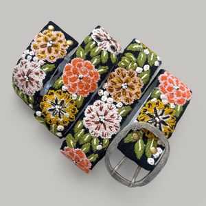 Ceinture de mode brodée haut de gamme, prix de gros, ceinture ethnique durable pour femmes, pour sari, lehenga et usage de mariage - Product Image 4
