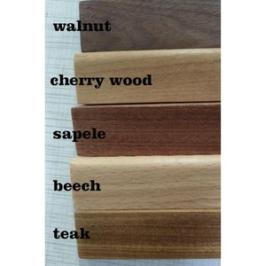 Minimalist Black Walnut Rectangular Photo <b>Frame</b> Tabletop Horizontal Orientation - Product Image 5