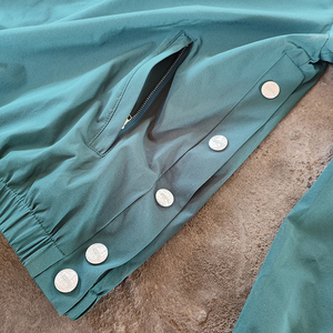 Wholesale Grey <b>Men</b>’s Windbreaker Set Lightweight Quick Dry Waterproof <b>Men's</b> Running <b>Jacket</b> & Shorts Set <b>Summer</b> Tracksuit set - Product Image 4