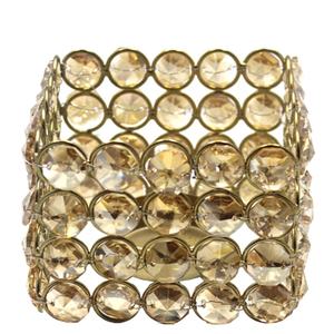 Style classique T Lumière Titulaire Bougeoir Maison Décoratif De Luxe Élégant À La Main Personnalisé Or Couleur Lanterne En Métal Verre - Product Image 1