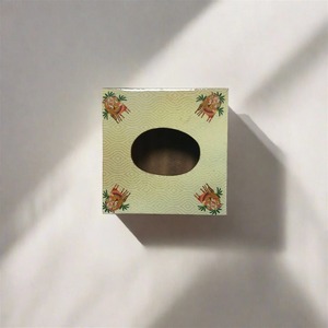 Caja de pañuelos de madera MDF premium con diseños elegantes para baños, dormitorios y oficinas, fácil acceso, estilo decorativo, ideal para el hogar - Product Image 1
