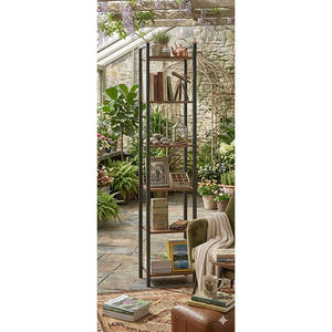 Étagères de rangement modernes en métal à 6 niveaux, design fin - Product Image 5