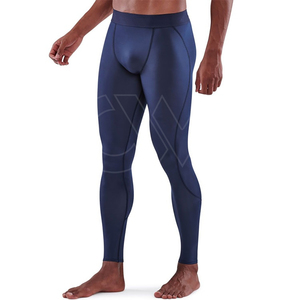 <b>Men's</b> Fitness <b>Compression</b> Leggings Quick Dry Stretch Athletic Workout Running Sports Training Breathable Base Layer Performance - Product Image 3