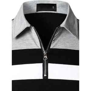 Sudadera con Cierre de Cremallera para Hombre, Tendencia Actual, Felpa Sólida, Transpirable, Logotipo Personalizado, Corte Regular, Ropa Casual - Product Image 5