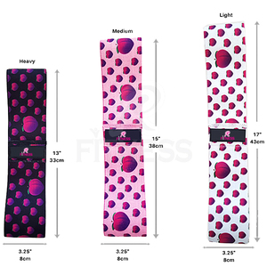 Bandes de Résistance pour Hanches en Tissu pour Femmes, Bandes de Musculation Fessiers pour Squats, Hip Thrusts et Exercices de Gym - Product Image 4