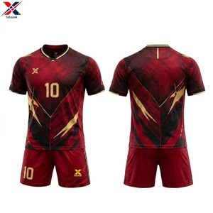 เสื้อเจอร์ซีย์กีฬาคุณภาพสูง ผลิตจากผ้าแจ็คการ์ดโพลีเอสเตอร์ 100% สำหรับทีม 7 คน 7 วัน แห้งเร็ว ระบายเหงื่อได้ดี เหมาะสำหรับผู้ใหญ่ทุกเพศ ใช้สำหรับฝึกซ้อมและแข่งขัน - Product Image 2