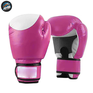 Guantes de Boxeo Profesionales de Cuero con Diseño Moderno para Entrenamiento de Muay Thai, Absorción de Humedad, Antideslizantes, Cierre de Gancho y Bucle - Product Image 6
