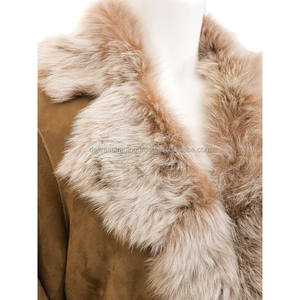 Abrigo Largo de Borreguito Transpirable para Mujer y Blazer, Precio al por Mayor Premium, Chaquetas de Mujer, Abrigos de Borreguito - Product Image 3