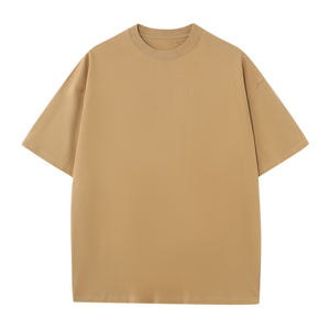 เสื้อยืดวินเทจทรงโอเวอร์ไซส์สำหรับผู้ชาย สไตล์สตรีทแวร์ ล้างสีแล้ว ขายส่งจำนวนมาก - Product Image 1