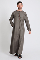 Collection Eid : Thobe pour hommes, vêtements islamiques de qualité supérieure, vêtements islamiques pour hommes africains musulmans