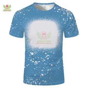 เสื้อยืดซับลิเมชั่นคอกลมแขนสั้นทรงพอดีตัว ดีไซน์โลโก้แบบกำหนดเองประสิทธิภาพสูง - Product Image 3