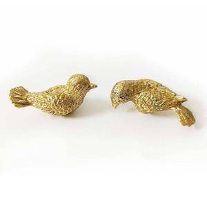 Latest Design <b>Gold</b> Flying Dove Cabinet Knobs Decorative Drawer Pulls for Dresser Vanity Cabinet Home Furniture <b>Handle</b> - Product Image 4