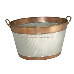 99.9 % Top Best <b>Metal</b> Designer <b>Planters</b> For Restaurant <b>Garden</b> Decorative Floral Pot Accessories - Product Image 2